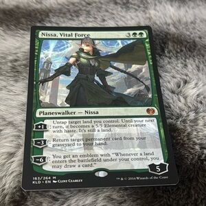 MTG Magic‎ the Gathering Nissa, Vital Force